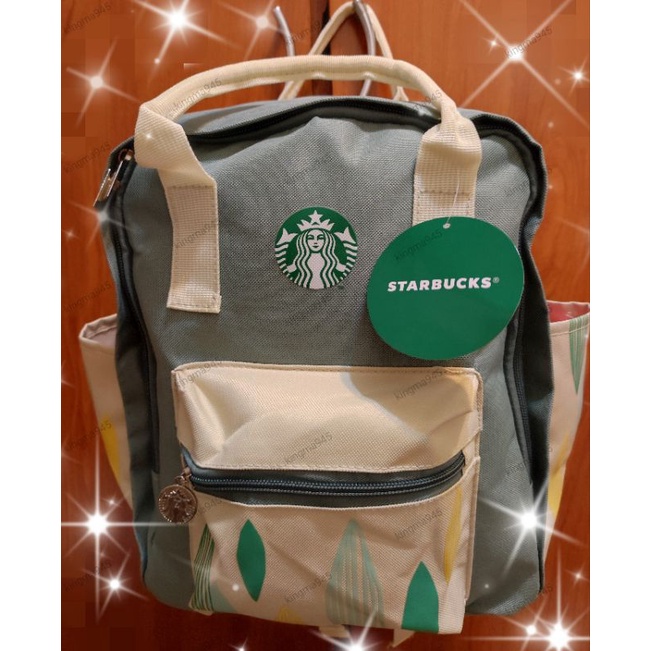 星巴克Starbucks 夏日風情沁涼保冷後背包含內袋保溫袋#雙保溫袋#原價990#現貨#下訂快速出貨#超值#限量#出清