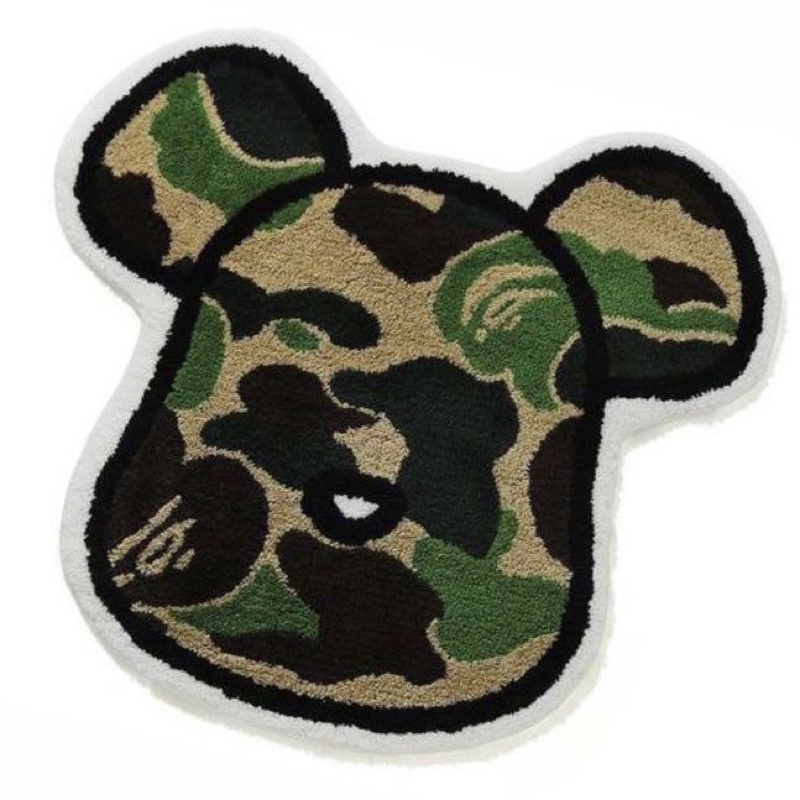 ［正品保證］BAPE x BE@RBRICK ABC Camo Rug Mat 熊地毯 全新未拆 現貨