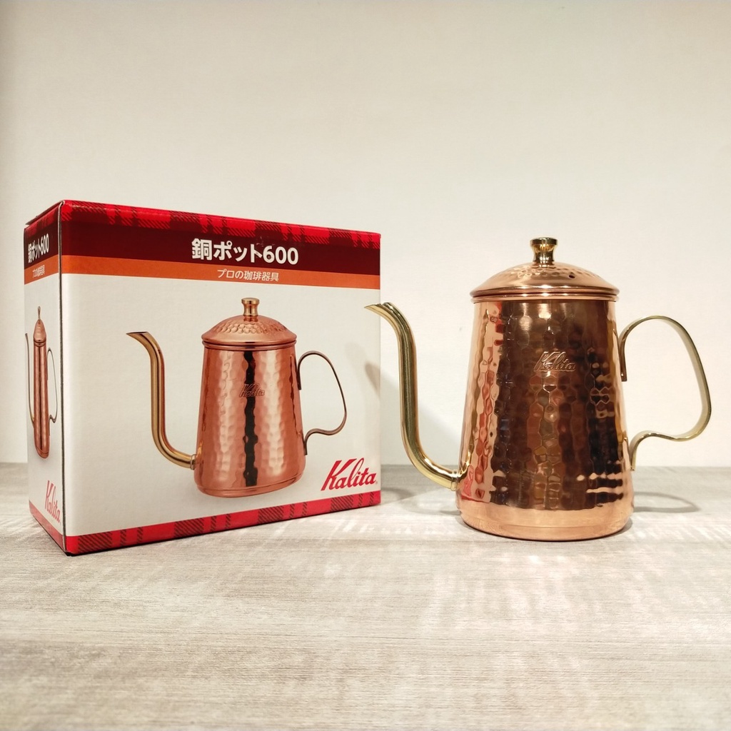 (現貨附發票) 瓦莎咖啡  銅製手沖壺 日本製Kalita 507529 細口銅壺 600ml
