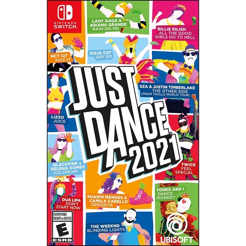 SWITCH NS舞力全開2021 JUST DANCE 2021中文版(99%新二手)