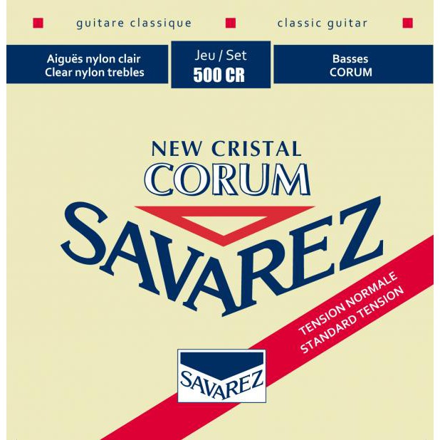 Savarez 500CR 古典吉他弦 New Cristal Corum  中張 - 【他,在旅行】