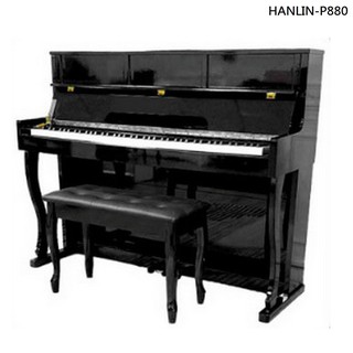 HANLIN-P880 高階立式數位電鋼琴 直立款 88鍵 256複音 數位鋼琴 外槌漸進式配重 現貨 廠商直送