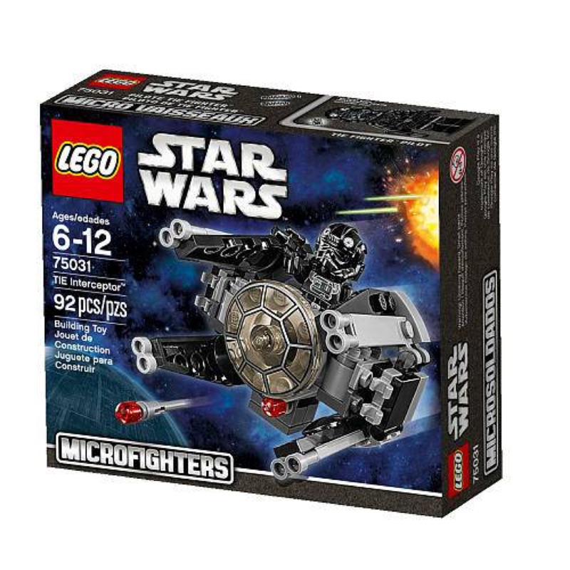 LEGO 樂高 75031 Star Wars星際大戰 Tie Interceptor迷你鈦戰機(全新品)全新盒裝完整