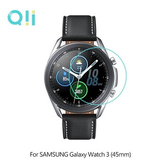 Qii SAMSUNG Galaxy Watch 3 (41mm)、(45mm) 玻璃貼 (兩片裝)