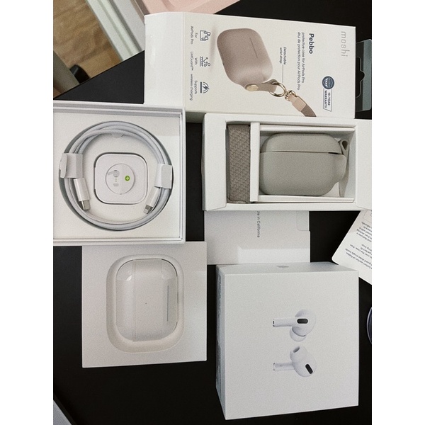 AirPods Pro 二手附購買證明 近全新含moshi殼 藍牙耳機