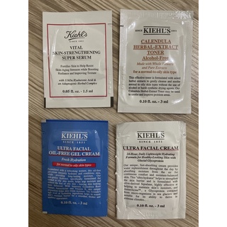 ［專櫃試用品小樣］KIEHL’S契爾氏 📍冰河醣蛋白保濕霜📍冰河醣蛋白無油清爽凝凍📍金盞花植物精華化妝水📍超導全能修護露