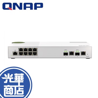 【下單問問】威聯通 QNAP QSW-M2108-2C 10埠 管理型 10GbE/2.5GbE 交換器 光華商場