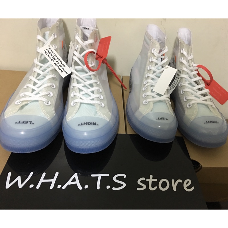 converse x off white the ten