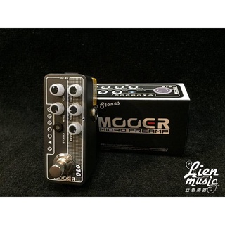 『立恩樂器』免運 MOOER Micro preamp Two Stones 前級模擬效果器 TWOROCK CORAL