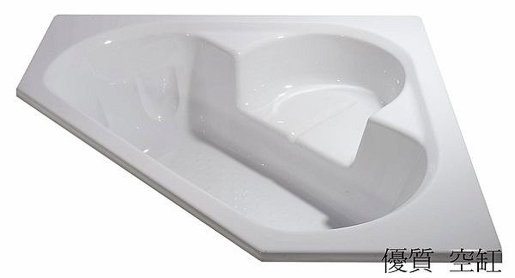 優質精品衛浴 RF-545五角型空缸(台灣製) 浴缸 壓克力浴缸 按摩浴缸 獨立浴缸 獨立按摩浴缸 古典浴缸 無接縫浴缸