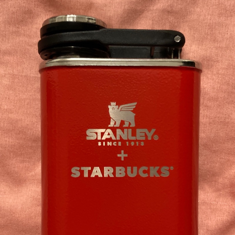 Starbucks Stanley 星巴克 史丹利 8oz 不鏽鋼 紅色 聯名款酒壺 保溫瓶