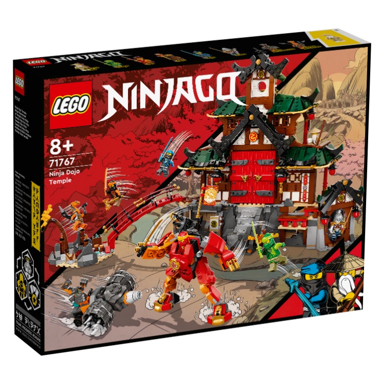 BRICK PAPA / LEGO 71767 Ninja Dojo Temple