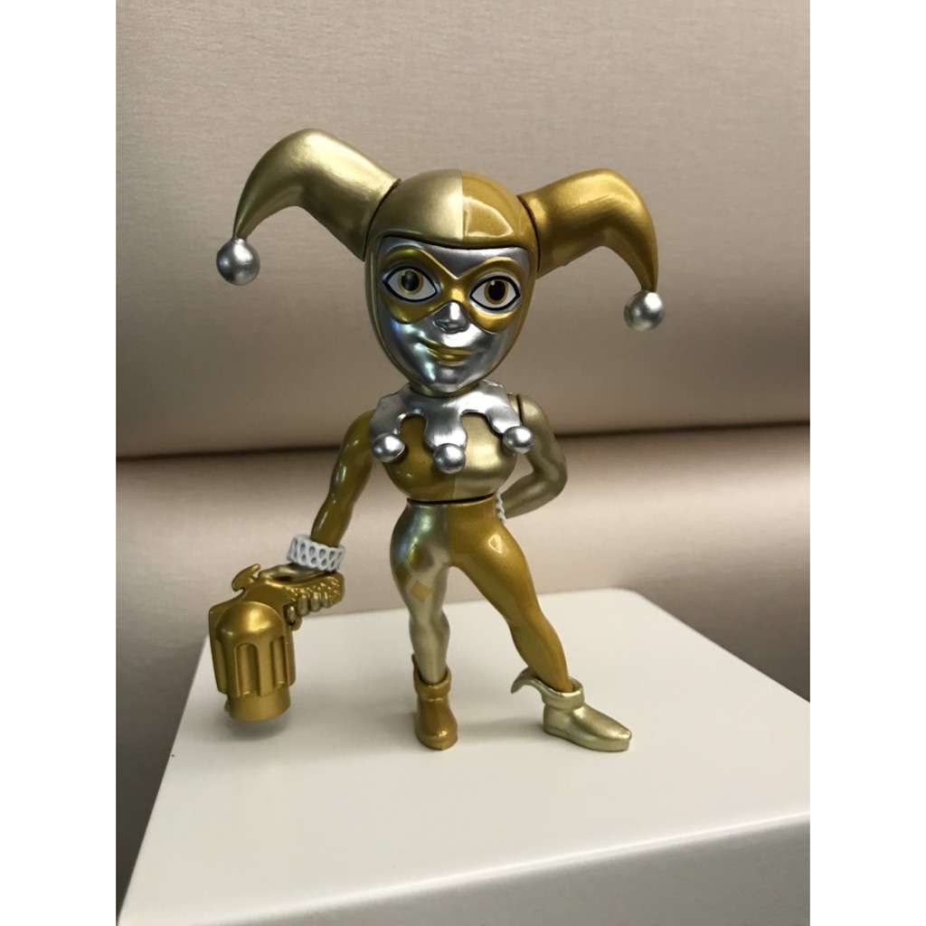 DC JADA 自殺突擊隊 小丑女 合金公仔 Metals DieCast Harley Quinn Gold M396