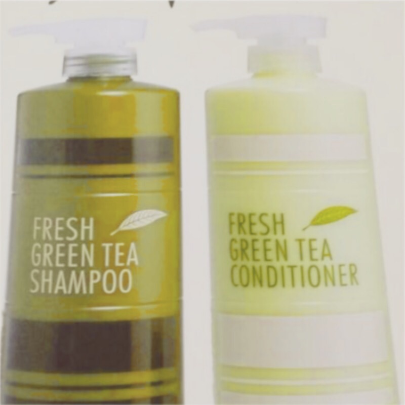 【虎牙屋】 芝彩 放輕鬆綠茶洗髮精/護髮素1000ml