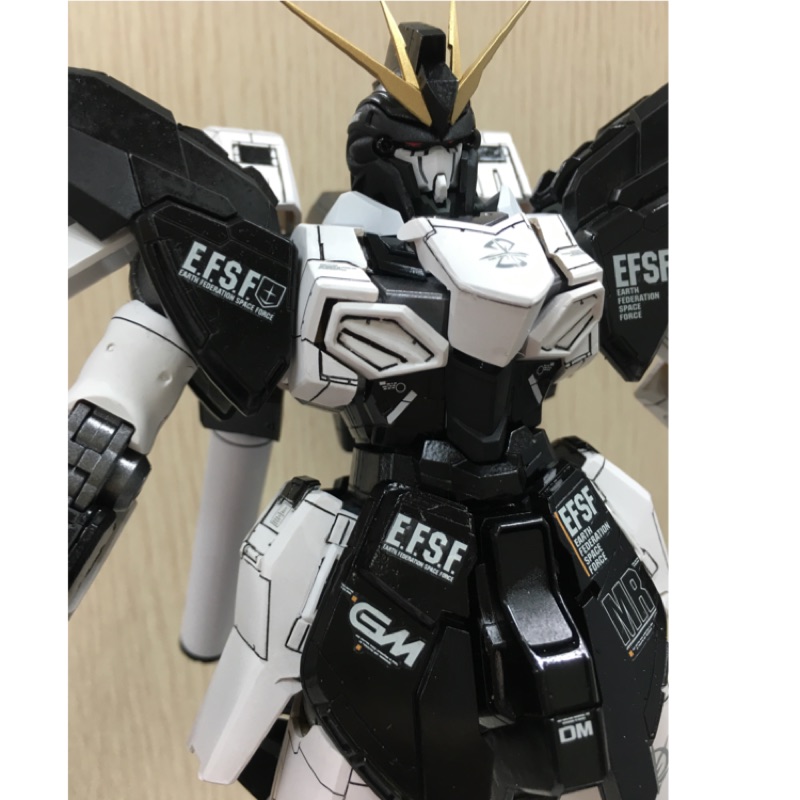 {鋼彈的屋-模型工作室} 萬代 MG 1/100 原石 新安州 鋼彈 GK 塗裝完成品 (實品如圖) 鋼彈 模型 代工