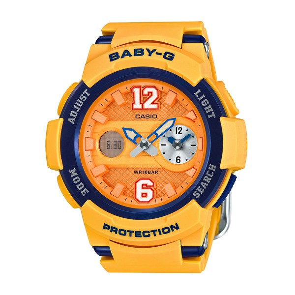 CASIO(卡西歐) Baby-G BGA-210-4B(BGA-210-4BDR) 雙顯 防水 女錶