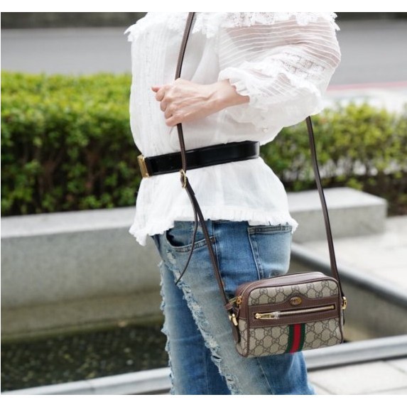 gucci ophidia gg supreme mini bag