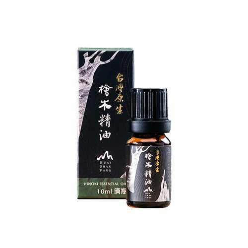 【檜山坊】頂級台灣原生檜木精油10ML(滴瓶)