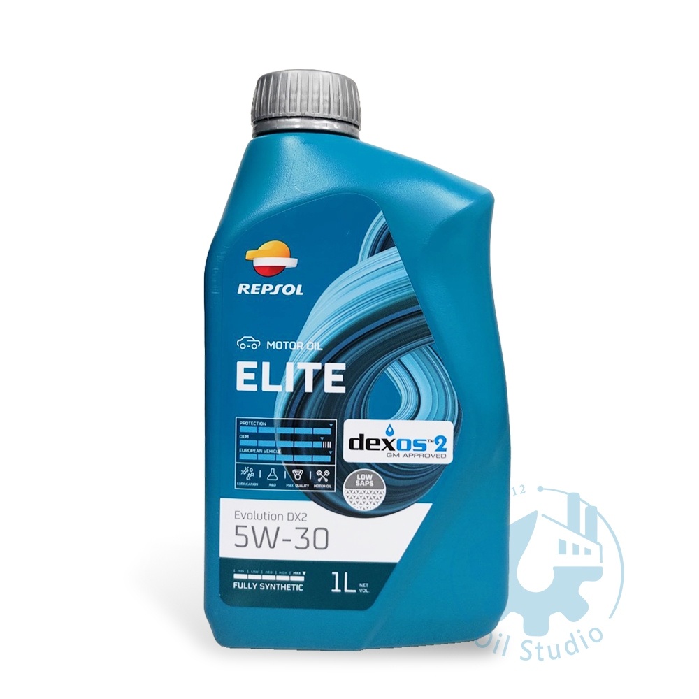 【美機油】REPSOL ELITE EVOLUTION DX2 5W30 全合成機油 229.52 C3 DPF 1L