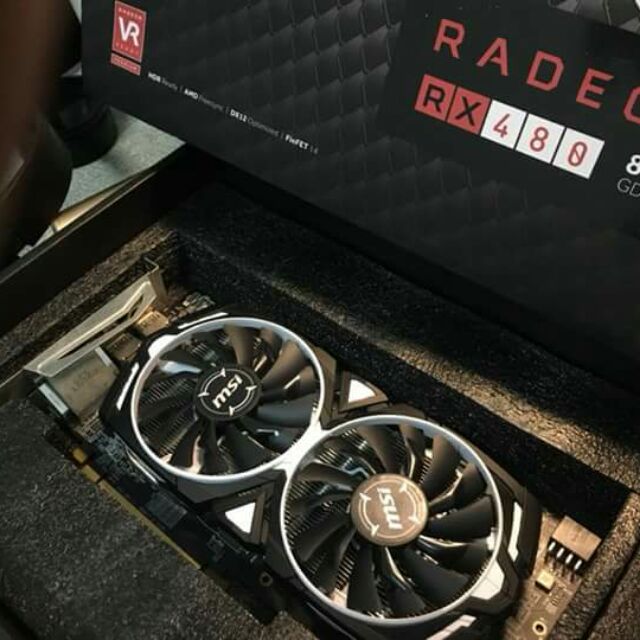 Rx 480 Armor 8g 二手 使用不到8個月