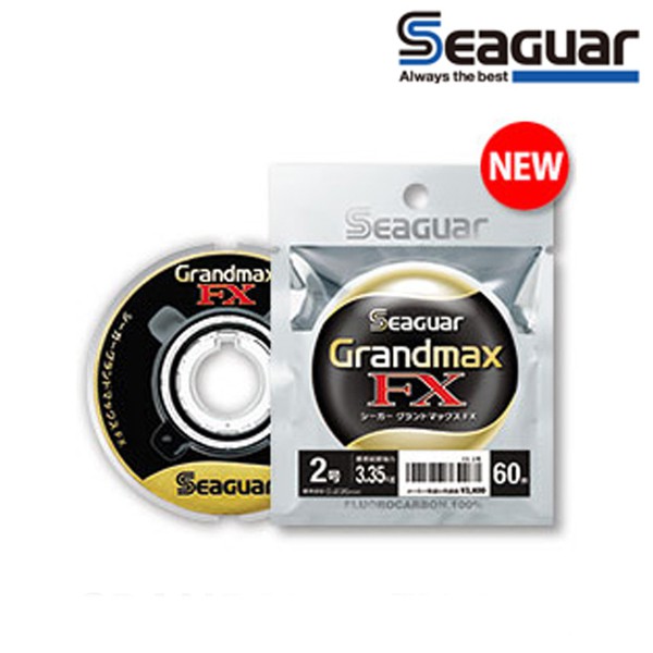 《SEAGUAR》GRANDMAX FX 60M 卡夢線 碳纖線 頂級子線 漁線 日本製 | 漁樂屋