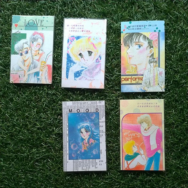 1980年代各類少女漫畫收藏名片小卡 蝦皮購物