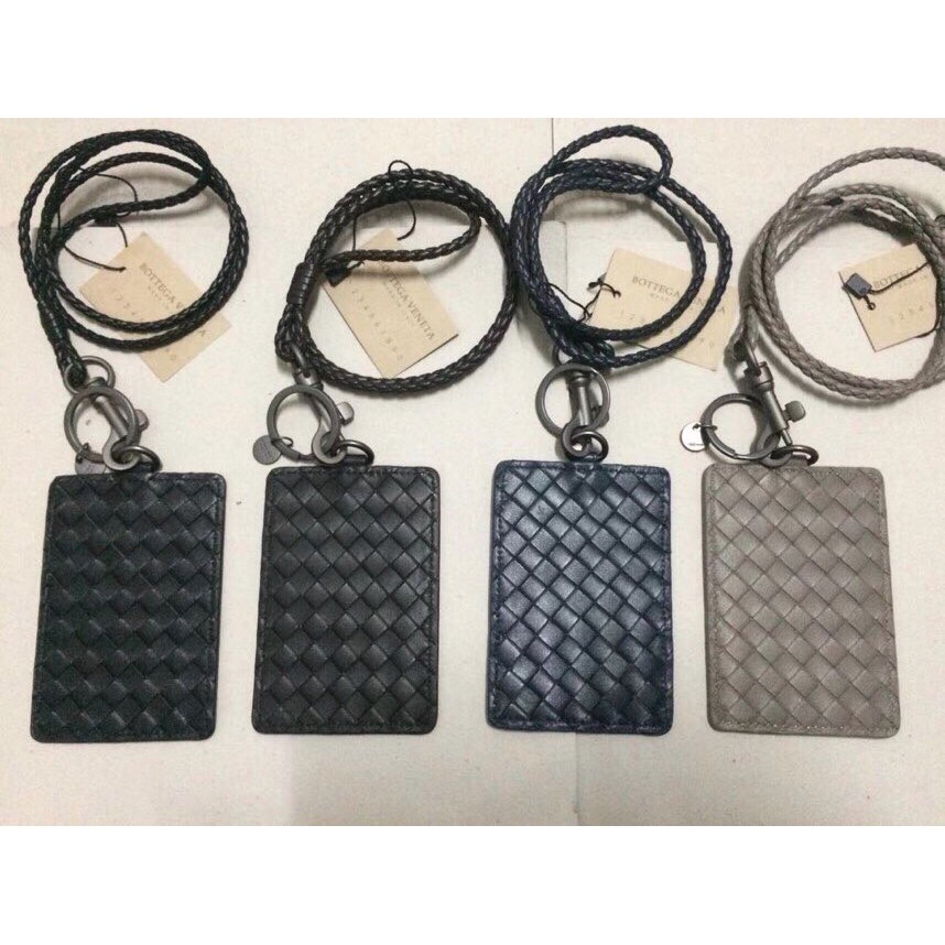 Bv編織識別證工作牌掛繩卡套關注證卡套 蝦皮購物