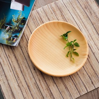 LINKIFE 木質系列 輕巧杉木小盤/點心盤 (15cm)