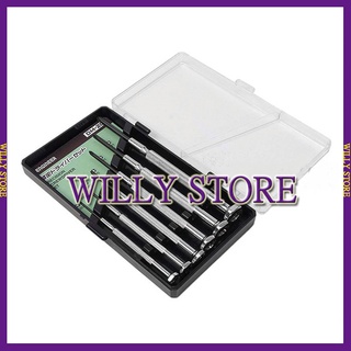 【WILLY STORE】日本Engineer DM-20 DM-30 DM-60 鐘錶起子6支組 一字十字 精密起子