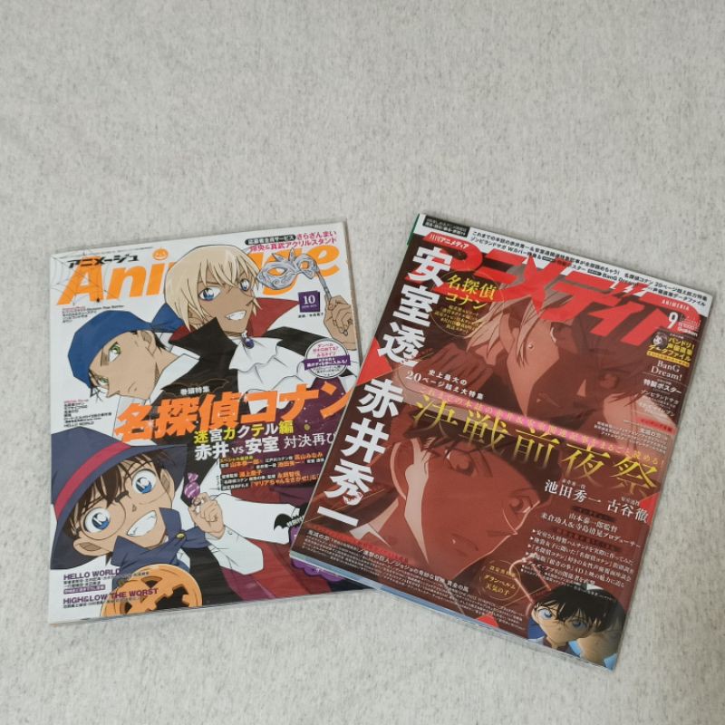 名偵探柯南赤井秀一上衣衣服t Shirt L號日本正版二手僅穿過2次 蝦皮購物