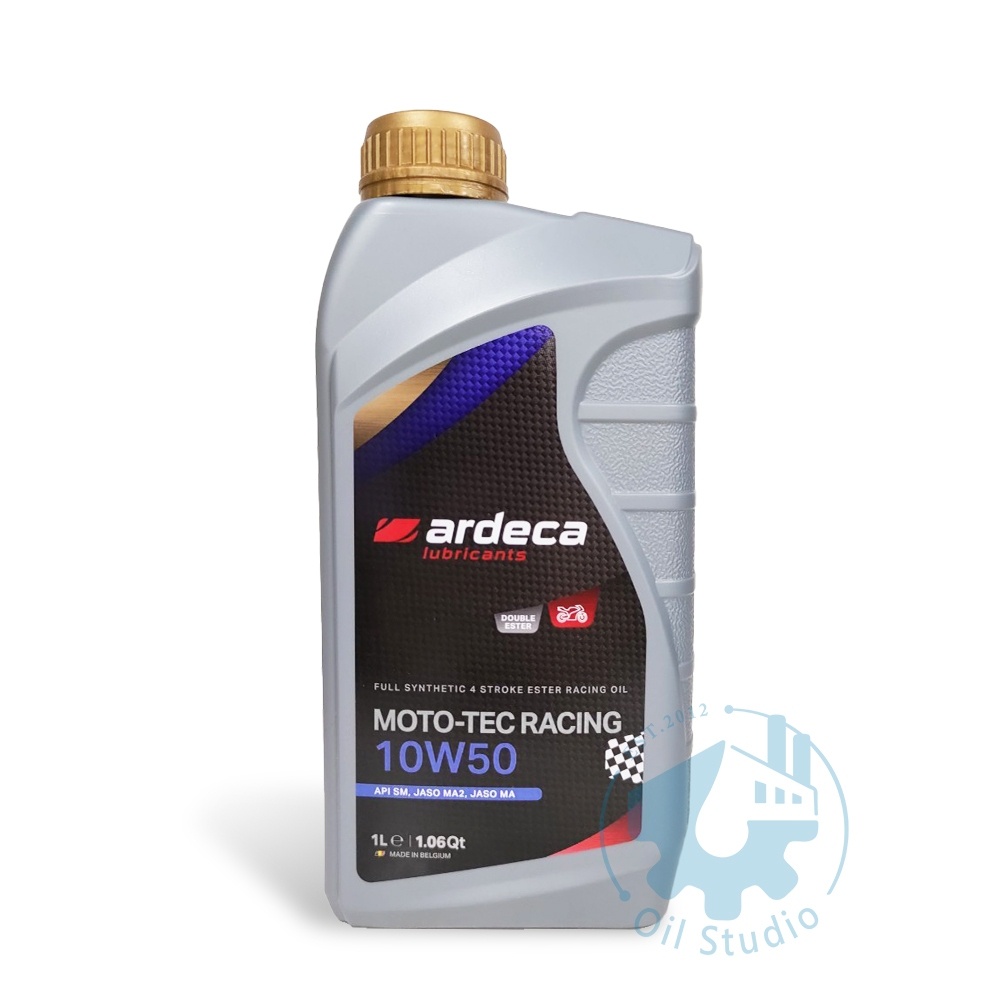 【美機油】Ardeca MOTO TEC RACING 4T 10W50 酯類 全合成 機油 MA2