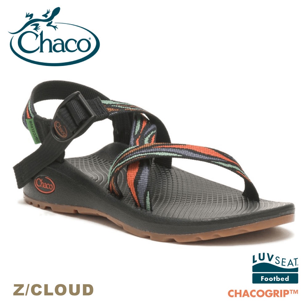【CHACO 美國 女 Z/CLOUD標準款涼鞋《紅嵐煙霧》】CH-ZLW01HI13/運動涼鞋