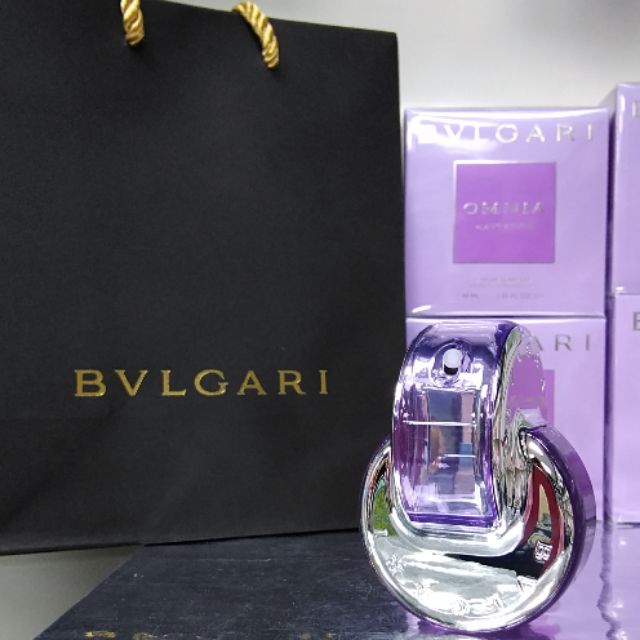BVLGARI寶格麗紫水晶淡香水65ml保存期限2025年1月附發票-紙袋-全新現貨