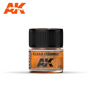 [苗栗HamMaToys玩具模型] AK顏料 - CLEAR ORANGE透明橘