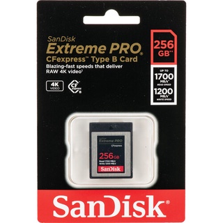 【SanDisk】Extreme Pro CFexpress 256 GB 高速記憶卡 Type B (公司貨)