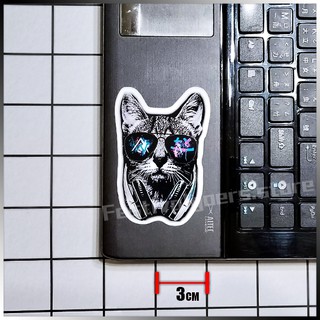 FG派對人►Alan walker 電音貓 電音貼紙 耐刮防水貼紙 電音 派對周邊 行李箱貼紙