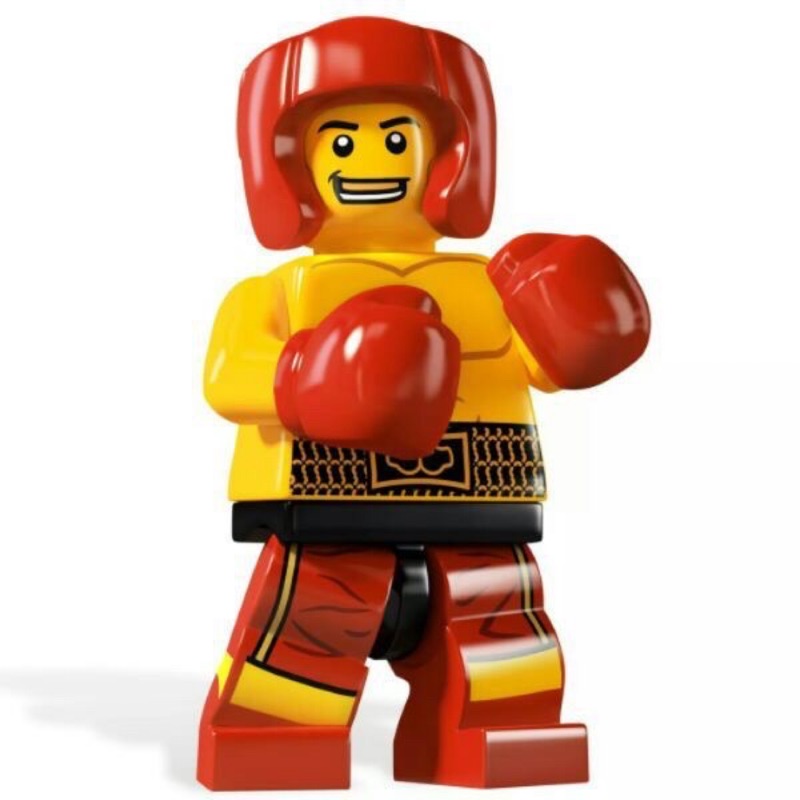 Lego 樂高 8805 五代 Minifigures 人偶抽抽樂 拳擊手 Boxer