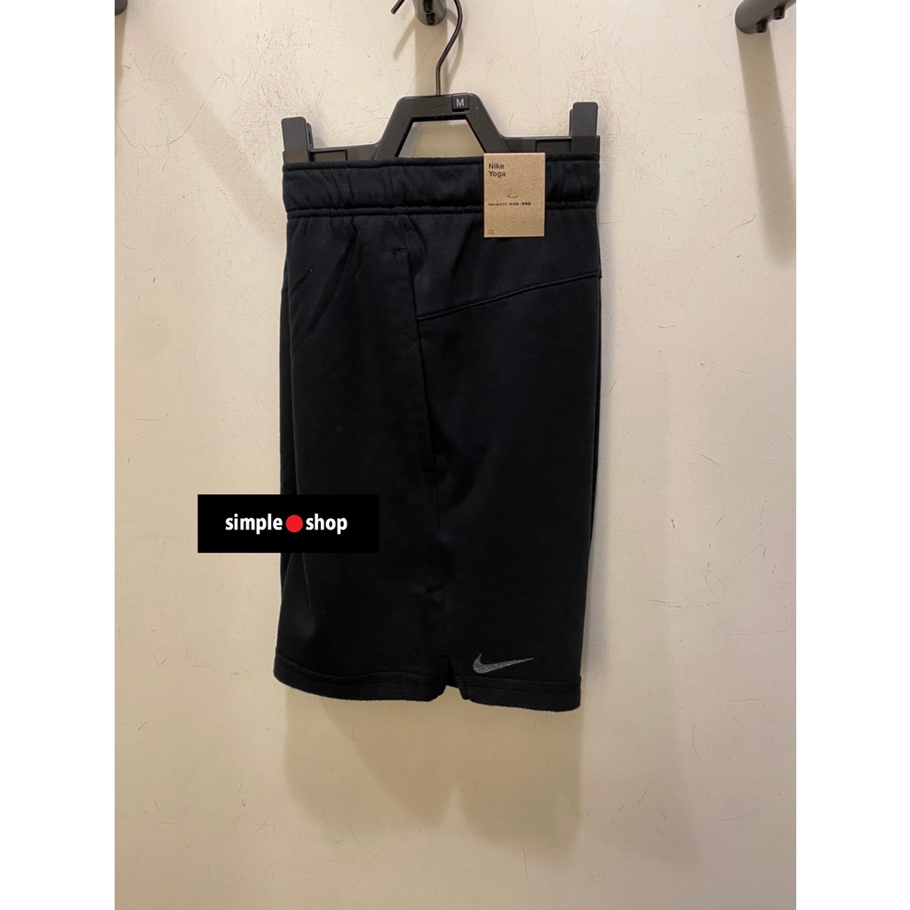【Simple Shop】NIKE YOGA Therma-FIT 運動短褲 瑜珈短褲 黑色 男款 DM7832-010