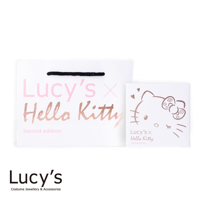 Lucy’s hello kitty紙袋 飾品盒 紙盒 項鍊盒 提袋