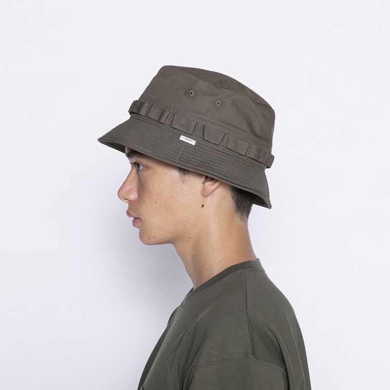帽子 WTAPS 19AW JUNGLEHAT 192HCDT-HT12 WTAPS JUNGLE 01 / HAT / COTTON. FLANNEL. TEXTILE. CRST