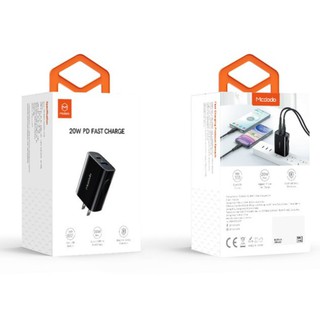 CH-867麥多多 Mcdodo 20W PD充電頭 USB+Type-C雙口充電頭 蘋果充電器 TYPE-C充電頭 快