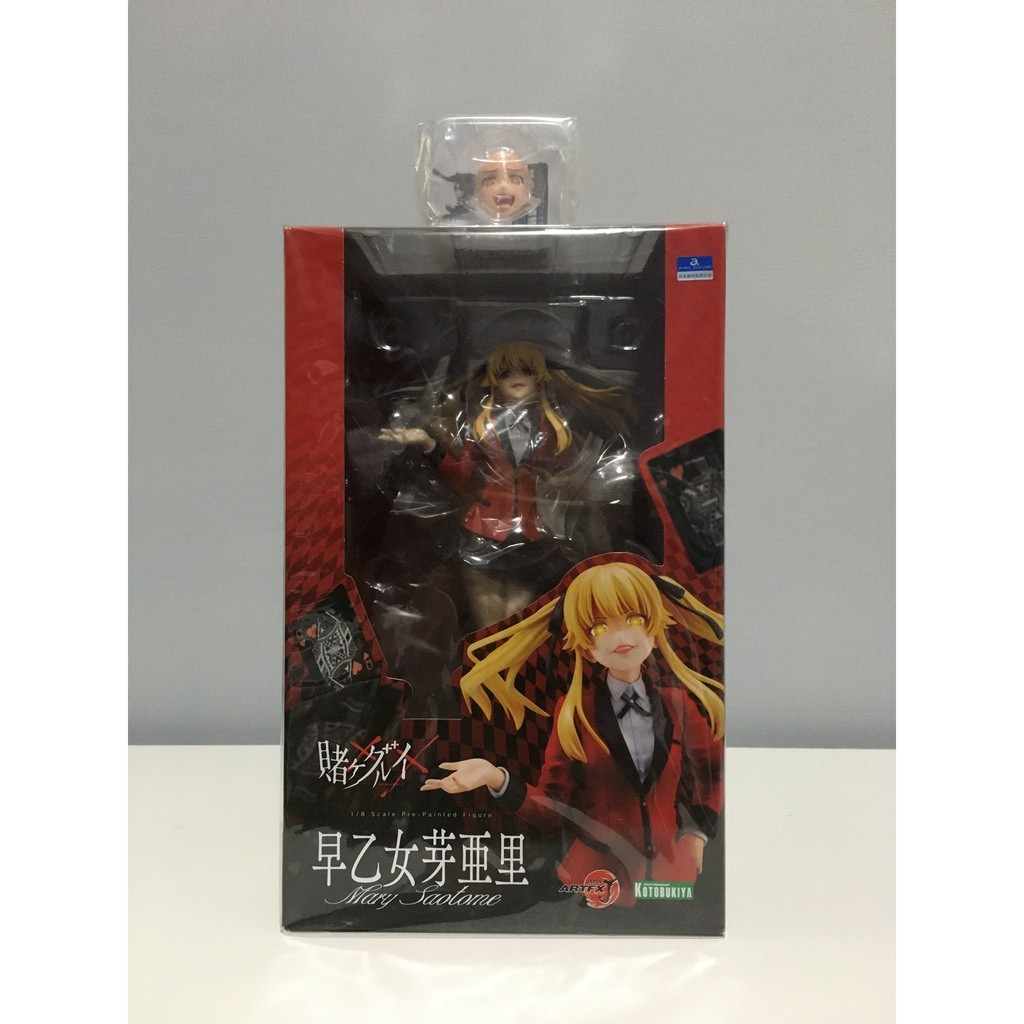 附特典 壽屋 ARTFX J 狂賭之淵 早乙女芽亞里 早乙女 特典版 狂喜 1/8 PVC 完成品