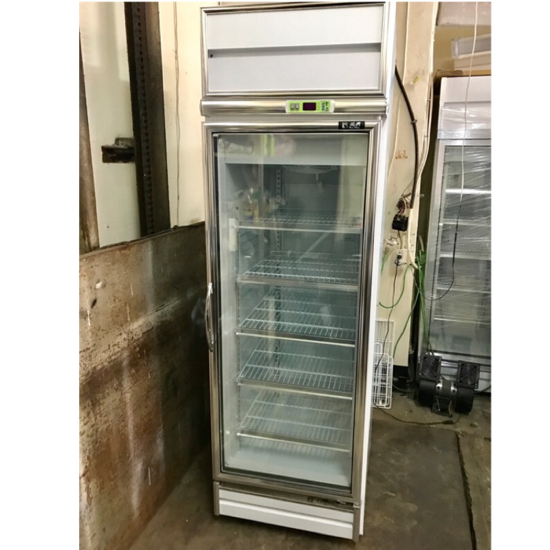 《祥順餐飲設備》瑞興單門玻璃冷凍展示冰箱/玻璃冷凍冰箱/220v