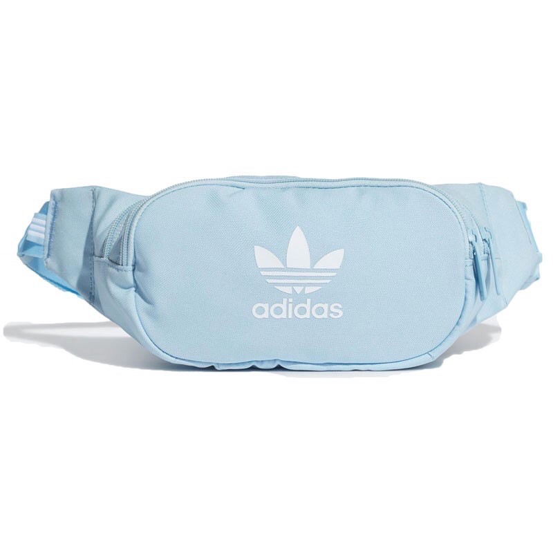 adidas 斜背包 Essential Crossbody Bag 藍 白 男女款 運動休閒 FT8516