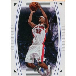 球員卡 2004 Upper Deck SP Authentic NBA #21 RICHARD HAMILTON