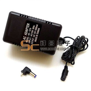 【祥昌電子】Adapter AC12V/1A 110V AC轉AC 可換頭變壓器 整流變壓器 12V 1A 電源供應器