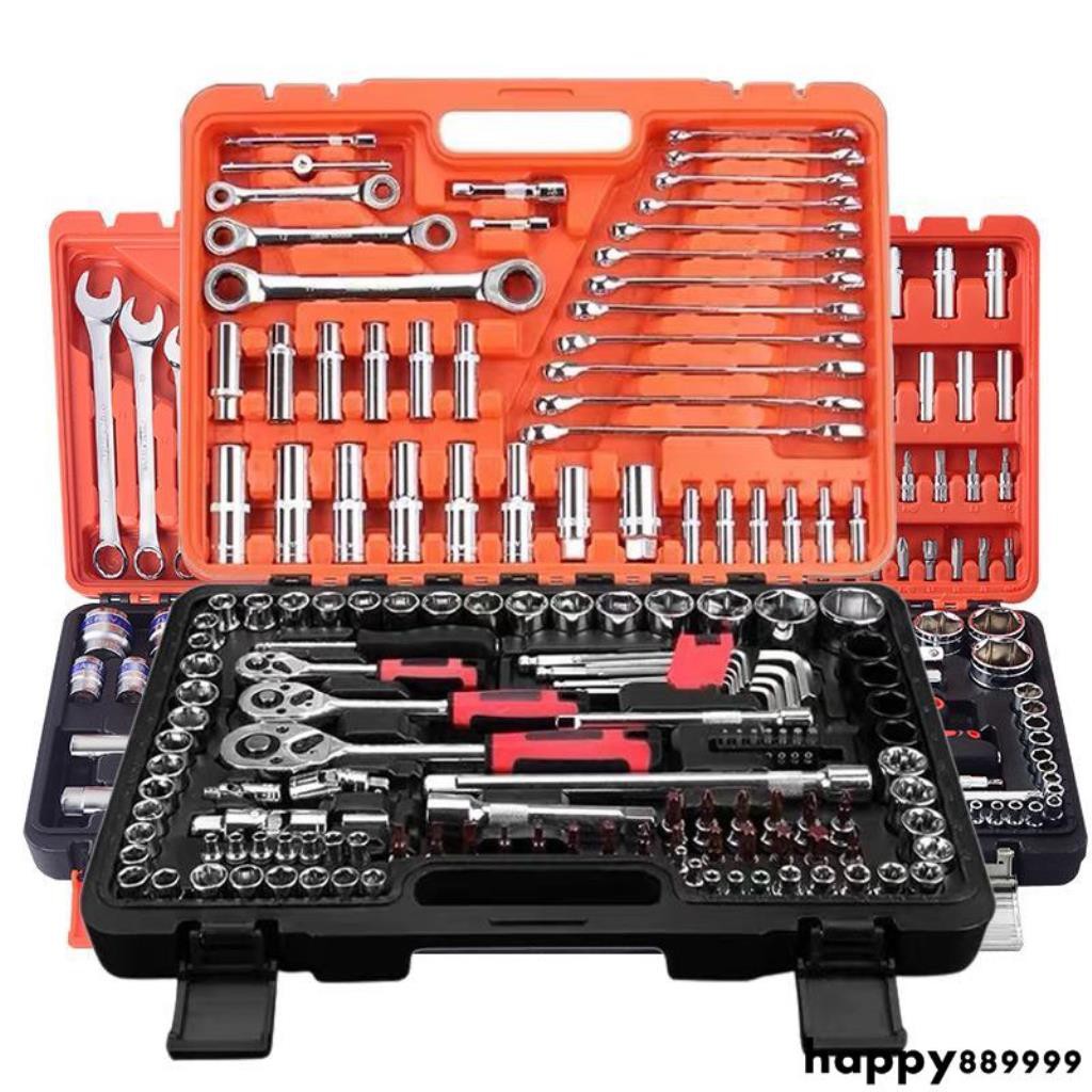 維修工具diy修車手工具汽修汽保機修摩托車維修理工具棘輪扳手套筒多功能五金工具箱套裝精選免運 蝦皮購物