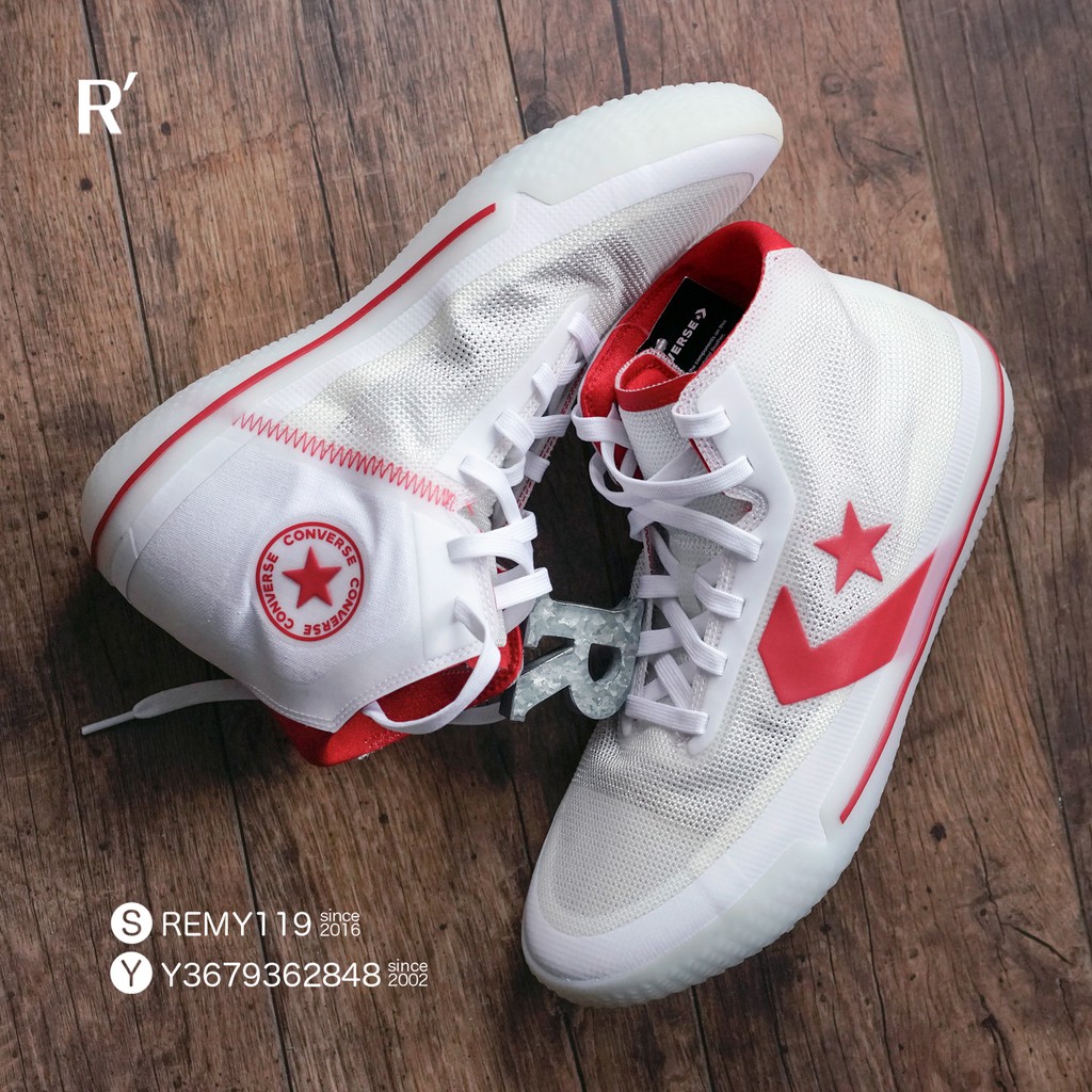 R’代購 Converse All Star Pro BB 白紅 籃球鞋 168130C