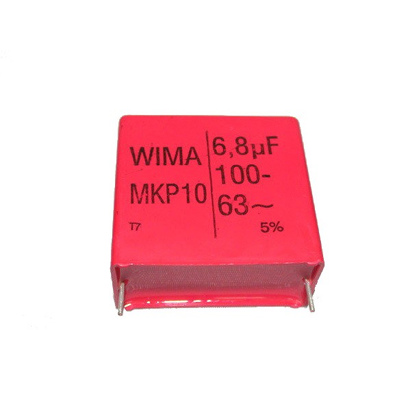 WIMA 高級電容器 擴大機 喇叭 專用 MKP10 6.8uF 100V 5%  電容 一個 ANV DIY 音響