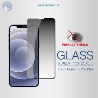 For iPhone 12 Pro Max Privacy Anti-Spy GLASS Screen